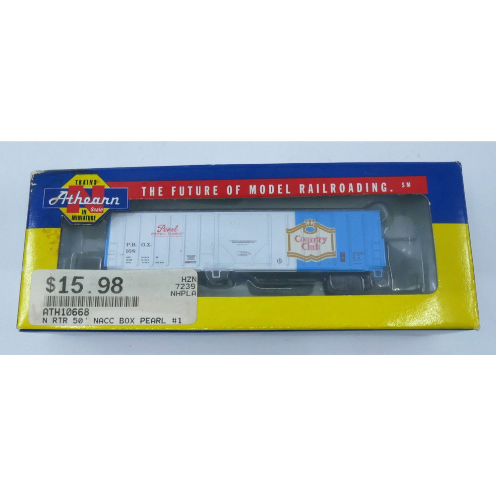 Athearn N Scale 10668 Pearl Brewing NACC 50’ Box Car